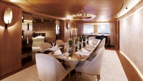 Luxury motor yacht Numptia - Dining Room